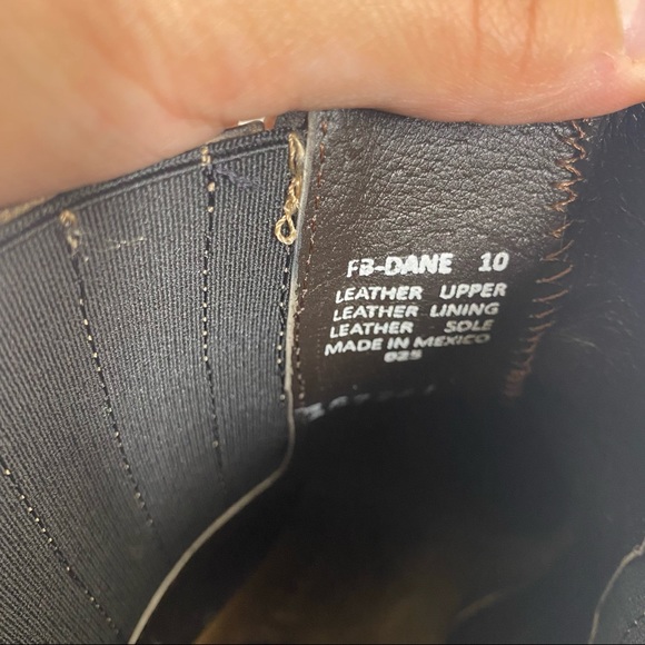 Freebird by Steven Leather Dane Chelsea Ankle Boots Bootie sz 10 - Picture 12 of 12